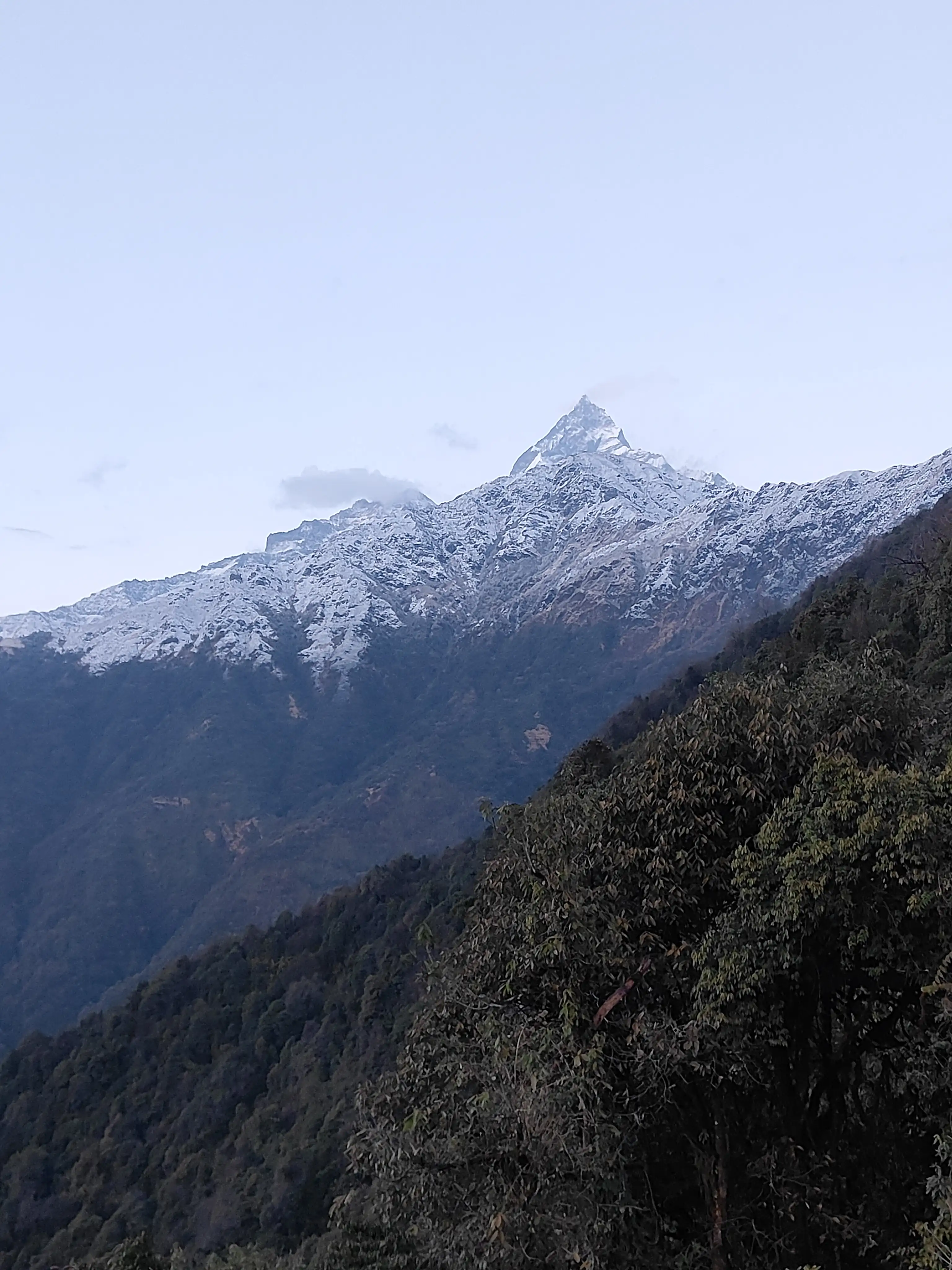 Evening kirtan and ceremony at our Pokhara yoga retreat